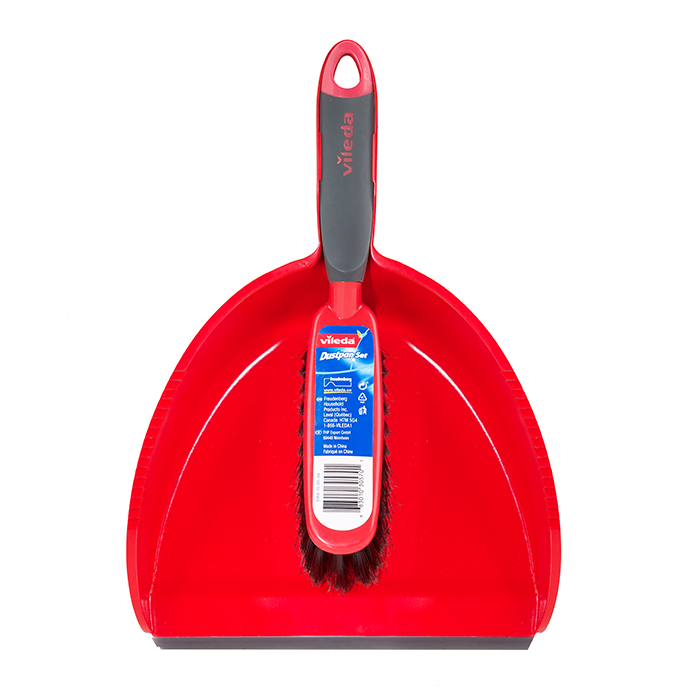 Clip-on Dustpan Set