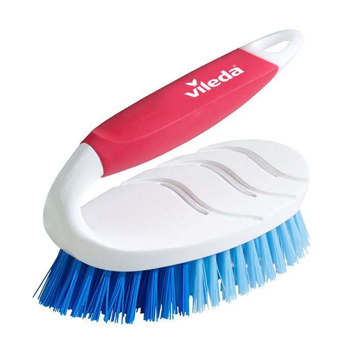 Lntyq Lot de 2 brosses à récurer pour Vileda Turbo EasyWring, tête de Lntyq Lot de 2 brosses à récurer pour Vileda Turbo EasyWring, tête de