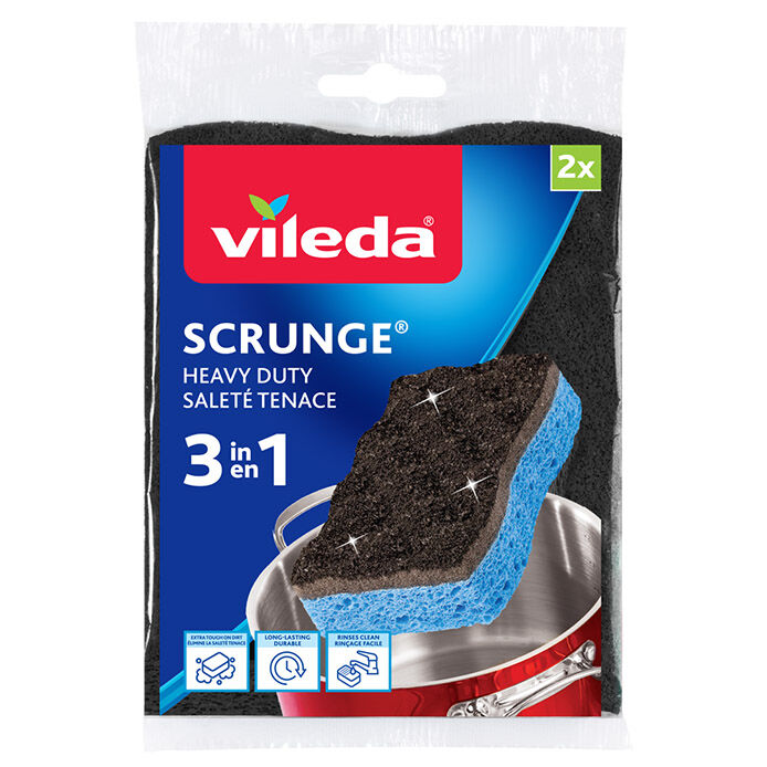 Scrunge® Éponge à récurer Vitrocéramique