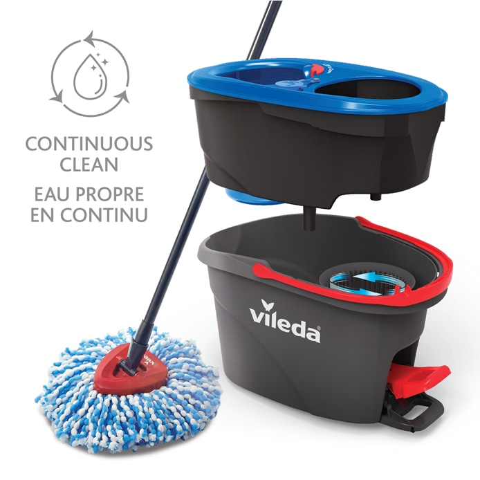 Everything you need to know about the Vileda EasyWring Spin Mop & Bucket  System! 